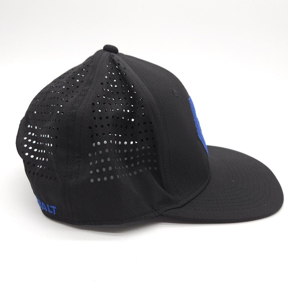 Kobalt Tools Lowe's Snapback Trucker Hat Vented Adjustable Ball Cap Black Adult - Picture 4 of 7